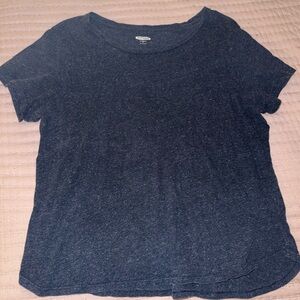 Old Navy Everywear Heathered Dark Navy Short-Sleeve Tee XL
